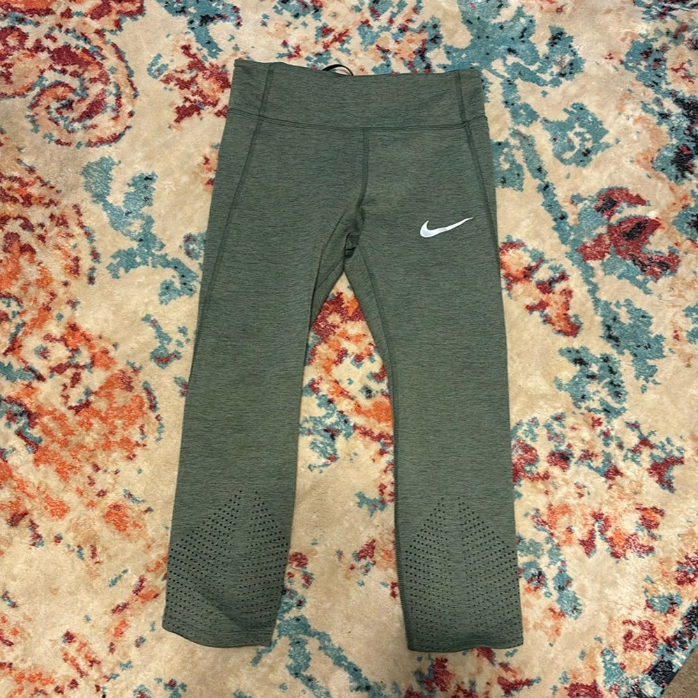 Nike green dri fit leggings